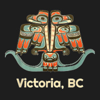 Victoria British Columbia Canada Thunderbird Bc Haida Art Classic T-shirt | Artistshot