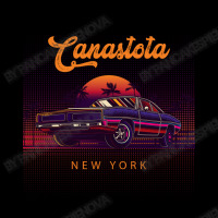 Canastota New York Retro Vintage 80s 90s Muscle Cars Retrowave Aesthet Men's Long Sleeve Pajama Set | Artistshot