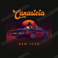 Canastota New York Retro Vintage 80s 90s Muscle Cars Retrowave Aesthet Scorecard Crop Tee | Artistshot