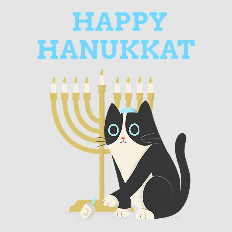 Happy Hanukkat Hanukkah Jewish Cat Kitty Lover Menorah Exclusive T-shirt | Artistshot