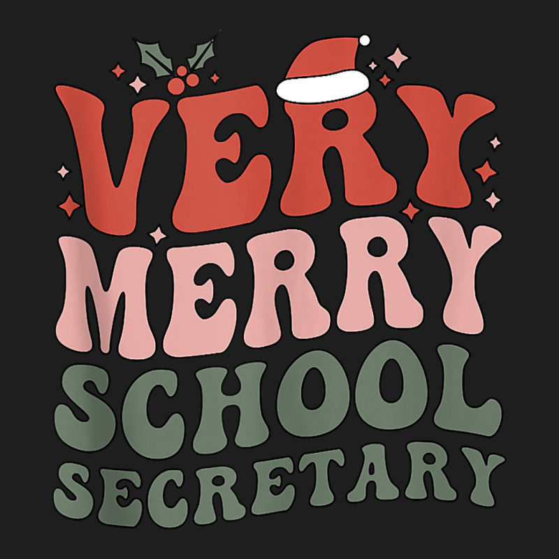 Merry School Secretary Christmas School Secretary Xmas Party Tank Top Classic T-shirt | Artistshot