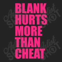 Blank Hurts More Than Cheat Pink Fpl Design Classic 3/4 Sleeve Shirt | Artistshot