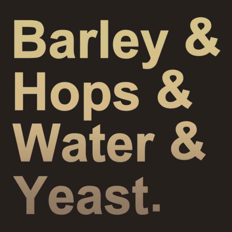 Barley Hops Water Yeast Tank Top | Artistshot