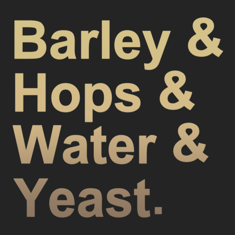 Barley Hops Water Yeast 3/4 Sleeve Shirt | Artistshot