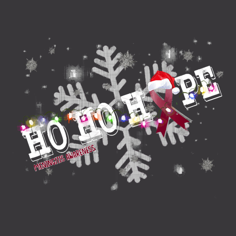 Meningitis Fighter Meningitis Awareness - Ho Ho Hope Cure Christmas Ladies Curvy T-Shirt by kerchingparticular | Artistshot