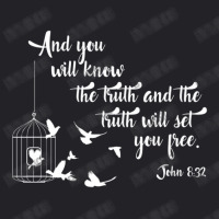 Christian Bible Bird Cage Truth Shall Set You Free Birds Youth Tee | Artistshot