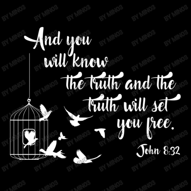 Christian Bible Bird Cage Truth Shall Set You Free Birds Youth Zipper Hoodie | Artistshot