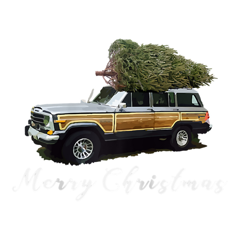 Vintage Surf Wagon Suv Merry Christmas Tree On A Truck Raglan Baseball Youth Tee by cm-arts | Artistshot