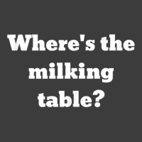 Where's The Milking Table Tank Top Men's Polo Shirt | Artistshot