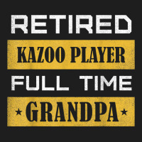 Mens Retired Harpsichord Player Full Time Grandpa T Shirt Classic T-shirt | Artistshot