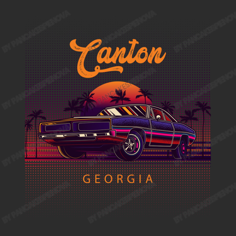 Canton Georgia Retro Vintage 80s 90s Muscle Cars Retrowave Aesthetic Exclusive T-shirt | Artistshot