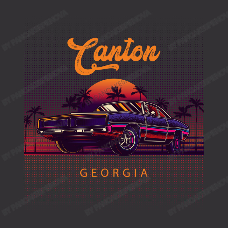 Canton Georgia Retro Vintage 80s 90s Muscle Cars Retrowave Aesthetic Vintage Short | Artistshot