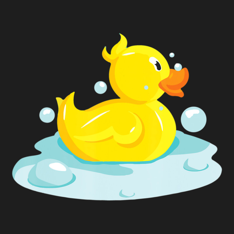 Cute Yellow Duck Rubber Ducky Duckie Bathtub Party Day Classic T-shirt | Artistshot