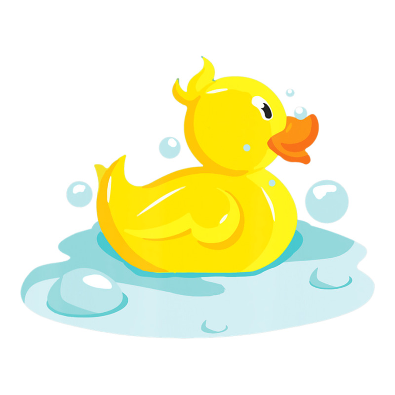 Cute Yellow Duck Rubber Ducky Duckie Bathtub Party Day Sticker | Artistshot