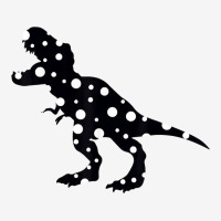 Polka Dot T Rex Dinosaur International Dot Day White & Black T Shirt Classic T-shirt | Artistshot