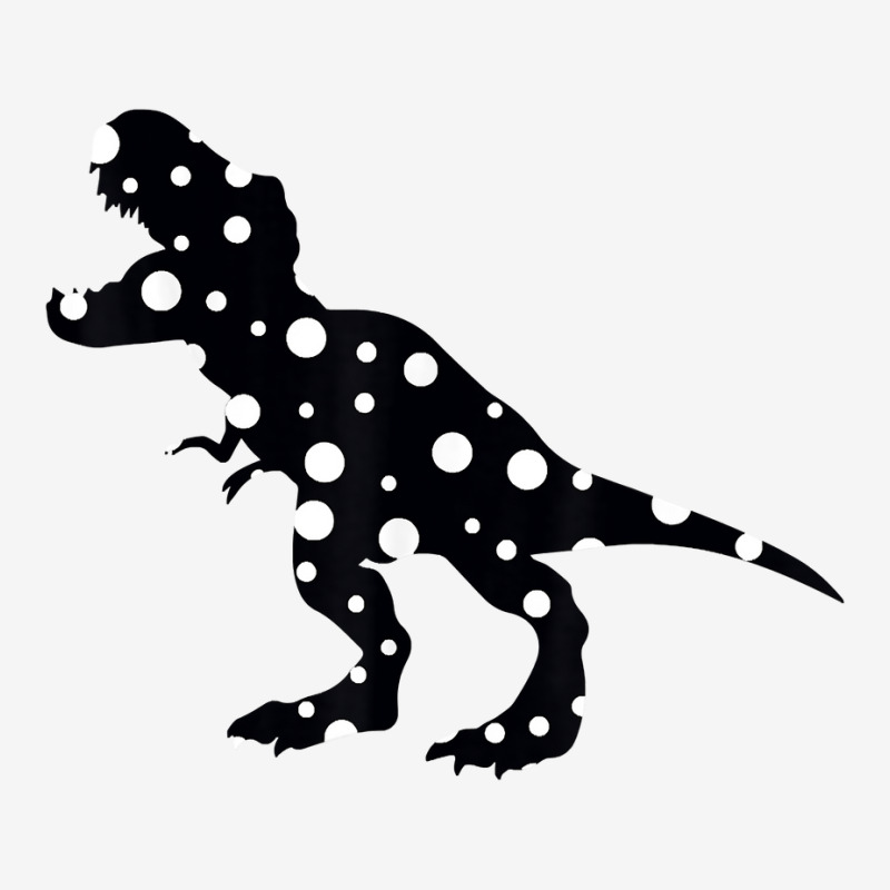 Polka Dot T Rex Dinosaur International Dot Day White & Black T Shirt Classic T-shirt | Artistshot