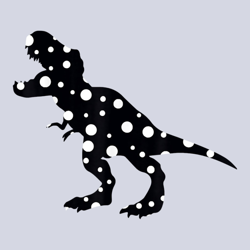 Polka Dot T Rex Dinosaur International Dot Day White & Black T Shirt Fleece Short | Artistshot