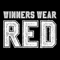 Winners Wear Red Color War Camp Team Game Competition Maternity Scoop Neck T-shirt | Artistshot