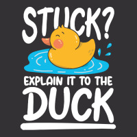 Duck,lover,stuck,explain,it,to,the,duck,family,funny,fatherday,father, Vintage Short | Artistshot