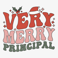 Merry Principal Christmas School Principal Xmas Party Premium T Shirt Ladies Fitted T-shirt | Artistshot