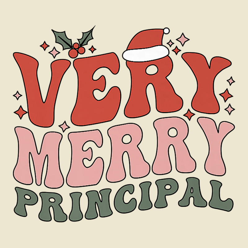 Merry Principal Christmas School Principal Xmas Party Premium T Shirt Cropped Hoodie by xexafurishu | Artistshot