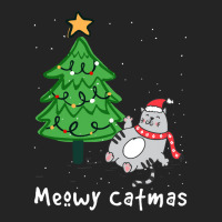 Meowy Catmas Cat Christmas Tree Xmas Meowy Catmas Cat Christmas Tree X 3/4 Sleeve Shirt | Artistshot