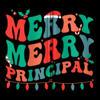 Merry Principal Christmas School Principal Xmas Party Zip Hoodie Toddler Sweatshirt | Artistshot