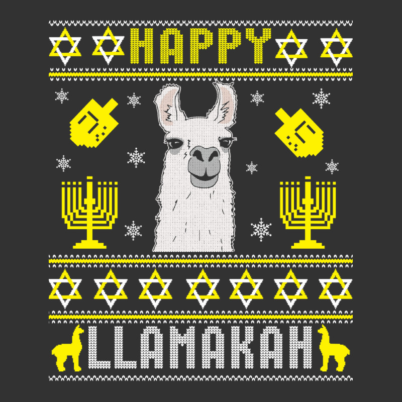 Happy Llamakah Jewish Llama Hanukkah Ugly Sweater Baby Bodysuit | Artistshot