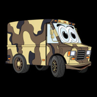 Military Sand Mini Van Cartoon Fleece Short | Artistshot