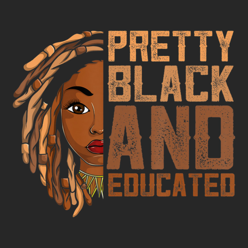 Black History Month Pretty Black And Educated Women Men's T-shirt Pajama Set | Artistshot