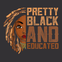 Black History Month Pretty Black And Educated Women Vintage Short | Artistshot