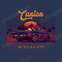 Canton Mississippi Retro Vintage 80s 90s Muscle Cars Retrowave Aesthet Men Denim Jacket | Artistshot