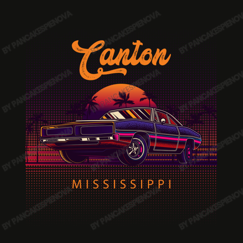 Canton Mississippi Retro Vintage 80s 90s Muscle Cars Retrowave Aesthet Scorecard Crop Tee by pancakespienova | Artistshot