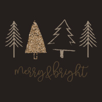 Merry Bright Christmas Tree Family Merry & Bright Christmas Tree Famil Tank Top | Artistshot