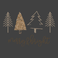 Merry Bright Christmas Tree Family Merry & Bright Christmas Tree Famil Vintage T-shirt | Artistshot