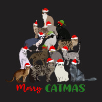 Merry Catmas Christmas Cat Tree Funny Merry Catmas Christmas Cat Tree T-shirt | Artistshot