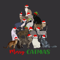 Merry Catmas Christmas Cat Tree Funny Merry Catmas Christmas Cat Tree Vintage Hoodie | Artistshot