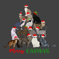 Merry Catmas Christmas Cat Tree Funny Merry Catmas Christmas Cat Tree Vintage T-shirt | Artistshot