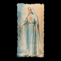 Our Lady Of Fatima Virgin Mary Catholic Painting Cropped Sweater | Artistshot