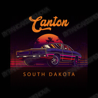 Canton South Dakota Retro Vintage 80s 90s Muscle Cars Retrowave Aesthe Toddler 3/4 Sleeve Tee | Artistshot