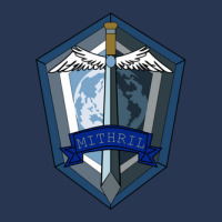 Full Metal Panic! - Mithril Emblem Ladies Denim Jacket | Artistshot