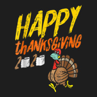 Happy Thanksgiving 2020 Toilet Paper Turkey Face Mask Classic T-shirt | Artistshot