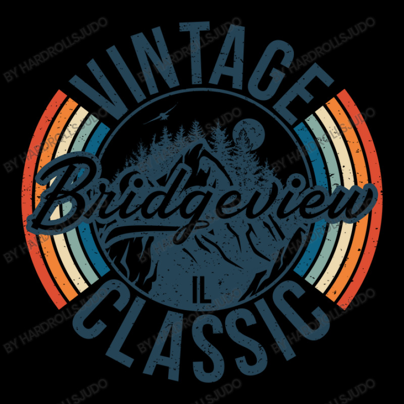 I Love Bridgeview Illinois Retro Vintage Classic Limited Edition Adjustable Cap by hardrollsjudo | Artistshot