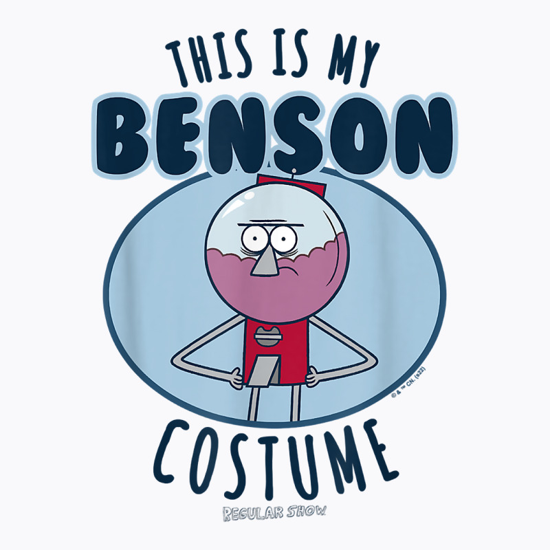 Regular Show Halloween This Is My Benson Costume T Shirt T-Shirt by maecopaharo | Artistshot