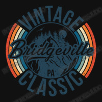 I Love Bridgeville Pennsylvania Retro Vintage Classic Limited Edition Baby Bibs | Artistshot