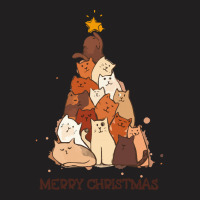 Merry Christmas Cute Christmas Cat Tree Merry Christmas Cute Christmas T-shirt | Artistshot