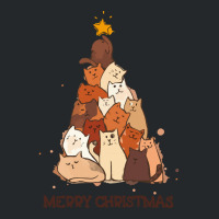 Merry Christmas Cute Christmas Cat Tree Merry Christmas Cute Christmas Crewneck Sweatshirt | Artistshot