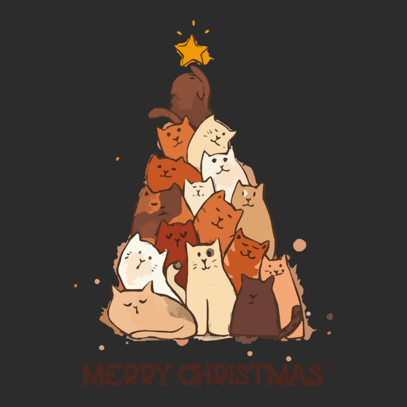 Merry Christmas Cute Christmas Cat Tree Merry Christmas Cute Christmas Exclusive T-shirt by kerchingparticular | Artistshot