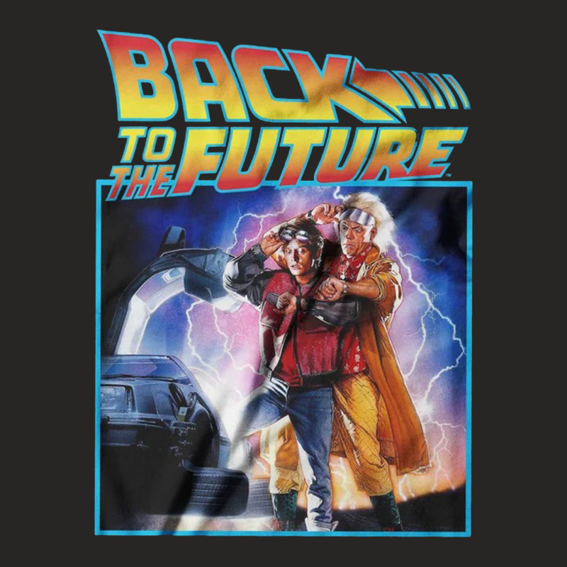 Back To The Future, Back To The Future Vintage, Back To The Future Pai Ladies Fitted T-Shirt by SHOPDAD | Artistshot