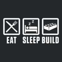 Eat Sleep Build Master Builder Building Blocks Construction Crewneck Sweatshirt | Artistshot